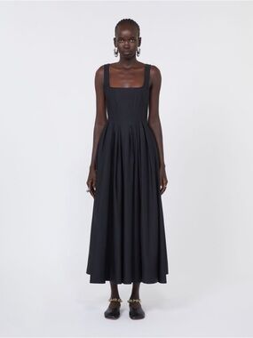 Sportmax Black Maxi Dress